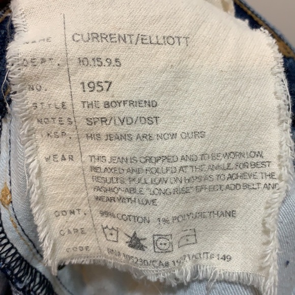 Current/Elliot The Boyfriend Jean - Picture 9 of 9